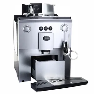 Máquina de café expreso automática europea, máquina de café inteligente