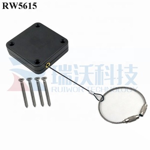 RUIWORRW5615スクエアリトラクタブルスチールケーブルロープリトラクタプラスワイヤーロープリングキャッチ - Product Image 2