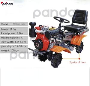 <span class=keywords><strong>Micro</strong></span> <span class=keywords><strong>tracteur</strong></span> chinois à quatre roues cultivateur pour les ventes utilisé pour le jardin avec des outils agricoles - Product Image 5