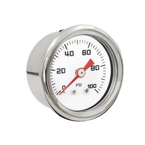 เกจวัดความดันสแตนเลสกึ่งเชื่อมต่อด้านล่าง<span class=keywords><strong>100</strong></span> <span class=keywords><strong>PSI</strong></span> สำหรับโรงงานผลิต - Product Image 2