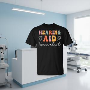 Camiseta para especialistas en audífonos Groovy Audiologist - Product Image 3