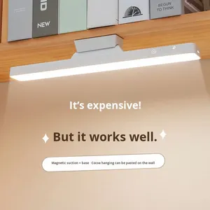 Đèn bàn cảm ứng LED ba màu hiện đại, điều chỉnh độ sáng, sạc từ tính, phát sáng để đọc sách, tích hợp pin - Product Image 1