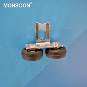 <span class=keywords><strong>Roulettes</strong></span> de porte coulissante en aluminium, accessoire usine <span class=keywords><strong>pour</strong></span> porte coulissante de garde-robe, système de <span class=keywords><strong>Rail</strong></span> de porte - Product Image 5