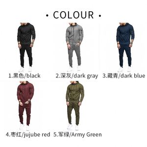 Survêtements de jogging à capuche personnalisés pour hommes – Ensembles de survêtements pour hommes - Product Image 2