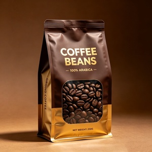 ถุงบรรจุภัณฑ์กาแฟออร์แกนิก ถุงกระดาษคราฟท์ ย่อยสลายได้ พร้อมวาล์วทางเดียว พิมพ์โลโก้ตามสั่ง ขายส่งจำนวนมาก - Product Image 6