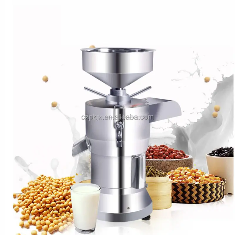 Factory directly supply spiral soybean milk cooking maker/soymilk grinding machine/tofu making machine