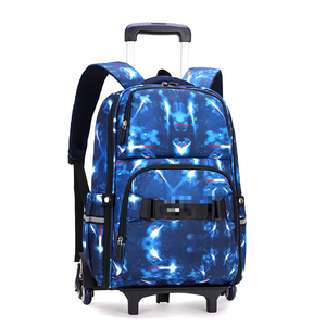 Mochila Escolar con <span class=keywords><strong>Ruedas</strong></span> (Dos/Seis <span class=keywords><strong>Ruedas</strong></span>), Gran Capacidad, Impermeable, para Estudiantes, Mochila Casual de Moda para Niños - Product Image 6