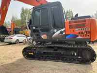 Excavadora Hitachi ZX130 de Alta Calidad con Retroexcavadora Hidráulica, Motor Isuzu, Caja de Cambios, Bomba y Rodamientos 100% Origen Japón en Venta