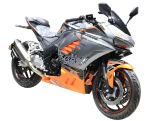 高速ガソリンガソリンスポーツモーターサイクル400cc2輪レーシングシティロードモーターバイク