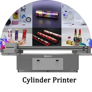 CF-2510写真印刷ソフトウェアdtg印刷付きカップ用多機能大判デジタルフラットベッドインクジェットプリンター