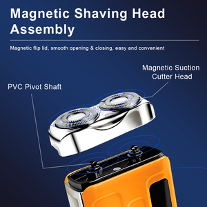 Recortadora de Barba, Mini Afeitadora Facial Recargable, Cuchilla de Titanio Autoafilable, Fácil de Limpiar, Expresa Tu Estilo con Vibrante Personalidad - Product Image 5