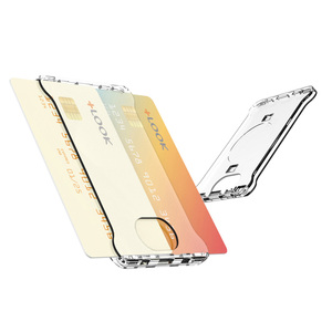 [pluslook] Soporte Minimalista Adhesivo para Teléfono de Origen Coreano con Ranura para Tarjetas, Bandeja Deslizante Suave, Diseño Ligero de Fijación Trasera, Uso Sencillo - Product Image 3