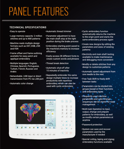 Best Value for <strong>Ricoma</strong> MCC Chenille Flat <strong>Embroidery</strong> Combo <strong>Machine</strong> 2 Heads New <strong>Used</strong> for Starting Your Garment Brand Business - Product Image 5