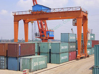 Mobile standard de structure métallique de la CE/ISO 30 tonnes grue de portique de conteneur de 50 tonnes