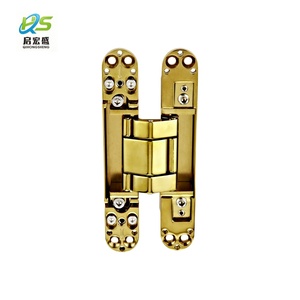 Charnière de porte dissimulée 3D de 150 mm, charnière invisible italienne de 40 kg, charnière réglable à 180 degrés pour porte battante en bois - Product Image 3