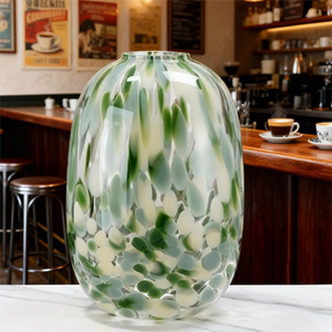 घरेलू फूलों की व्यवस्था के लिए यूरोपीय शैली की लक्जरी उच्च अंत ग्लास वेस - Product Image 2