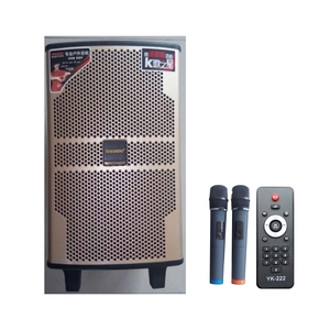 Altavoz PA Activo Portátil con Trolley Recargable de 10 Pulgadas, 200W, 2 Micrófonos Inalámbricos Qx-1020 Temeisheng Karaoke, para <span class=keywords><strong>DJ</strong></span> - Product Image 6