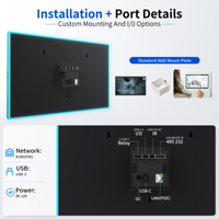 Tablette Android à écran tactile de 15,6 pouces, montage mural en option, NFC, tablette intelligente pour la maison