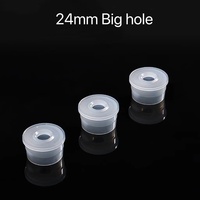 Bouchon en plastique PE avec poignée, 10 pièces, 18mm 20mm 24mm, couvercle de sécurité interne avec trou, 24/410 PE