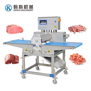 Semi-Automatic Fresh <b>Meat</b> Slicer Strip <b>Cutter</b> for Chicken Breast Pork <b>Meat</b> <b>Meat</b> Ball Production <b>Machine</b> 500-1000kg/h Capacity - Product Image 2