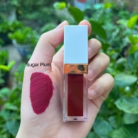 Lipstik Set Matte cair 30 warna, Lipstik Set Lip Gloss Label pribadi warna Nude tahan air dengan Logo Anda