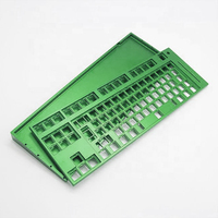 Clavier mécanique OEM en aluminium usiné CNC de précision, mini clavier mécanique de jeu sans fil, cadre de clavier mécanique de jeu
