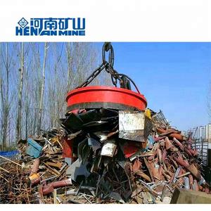 Heavy Duty Bridge <span class=keywords><strong>Crane</strong></span> Steel Mill Taller Electroimanes Bobina de cobre Succión de alta resistencia - Product Image 1