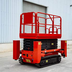 12m 14m 16m 18m 20m 22m hauteur de travail de levage Mobile petite plate-forme élévatrice à ciseaux de batterie aérienne hydraulique mobile électrique - Product Image 5