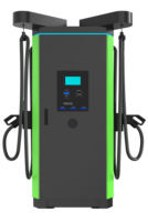 Nouvelle borne de recharge rapide DC pour véhicules électriques CCS2 120 kW, station de recharge rapide DC pour véhicules électriques commerciale EVD-120-CC