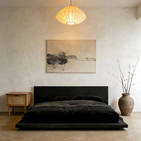 Lit au sol de 1,8 mètre, chambre principale, lit double, petit format, lit plateforme