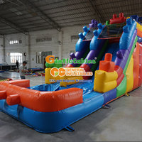 Château gonflable pour enfants, jeu de maison gonflable, combinaison de saut, de rebond et de glisse pour fête en plein air