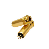 Connecteur audio équilibré femelle Swan 4,4 mm à cinq broches plaqué or avec résistance à la corrosion haute température pour interface auxiliaire