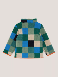 <span class=keywords><strong>Veste</strong></span> épaisse pour garçon, manteau en <span class=keywords><strong>sherpa</strong></span> pour garçons, <span class=keywords><strong>veste</strong></span> patchwork colorée pour enfant - Product Image 3