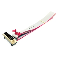 Câble plat SMT mâle 6P 8P 10P 12P 16P 20P 26P avec connecteur micro IDC rouge, faisceau de câblage