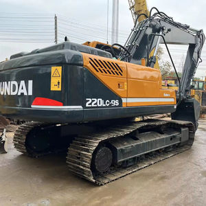Excavadora hidráulica Hyundai 220LC-9S usada de alta calidad, excavadora sobre orugas en buenas condiciones con bomba de motor central - Product Image 1