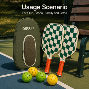 Juego <span class=keywords><strong>de</strong></span> Palas <span class=keywords><strong>de</strong></span> Pickleball Personalizadas OEM con 2 Palas, 4 <span class=keywords><strong>Pelotas</strong></span>, Bolsa <span class=keywords><strong>de</strong></span> Transporte, Venta al Por Mayor, Fibra <span class=keywords><strong>de</strong></span> Carbono <span class=keywords><strong>de</strong></span> 16 mm, Portátiles - Product Image 3
