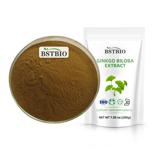 Bstbio cấp thực phẩm flavonoid 24% lactones 6% <span class=keywords><strong>Ginkgo</strong></span> Biloba lá chiết xuất bột - Product Image 4