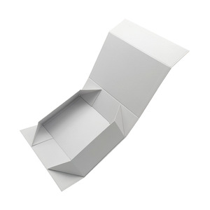 Caja Magnética Plegable de Una Página de Alta Calidad en Color Naranja para Productos Electrónicos de Consumo, con Laminación Brillante, Impresión en Relieve y Fácil Manejo - Product Image 4