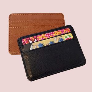 Portefeuille porte-cartes de crédit et de visite en cuir PU avec logo personnalisé, protection RFID premium - Product Image 2