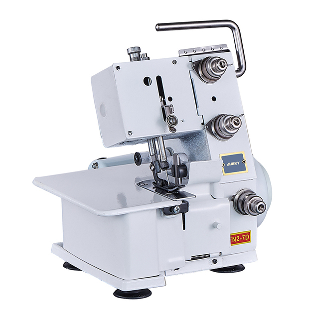 JUKKY Mini 3 4 Thread Electric Home Domestic Overlock Sewing Machine Household FN2-7D-B Maquina De Coser Machine a Coudre