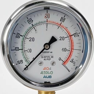 Manómetro de Latón de 25 mm de Diámetro, Accesorio Duradero para Equipos de Extinción de Incendios - Product Image 3