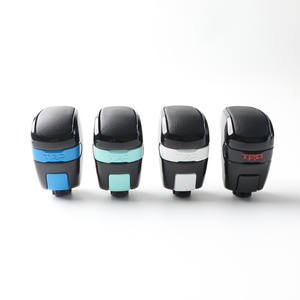 Pomo de palanca de cambios Trd para Toyota Land Cruiser Highlander, pomo de cambio ergonómico de plástico con logotipo, azul, verde, blanco, negro - Product Image 3