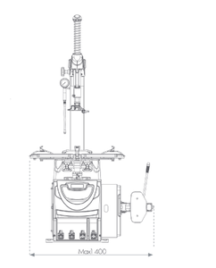 เครื่องเปลี่ยนยางรถยนต์ไบรท์ รุ่น <span class=keywords><strong>889N</strong></span> - Product Image 3