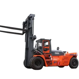 Big Montacargas Heavy Duty Diesel Forklift Diesel 25- 30 Ton Fork Lift With Fork Positioner