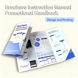 Custom <strong>Printing</strong> Service Folded Leaflets <strong>Flyers</strong> Booklet Brochure Double Sided <strong>Printing</strong> for <strong>Restaurant</strong> Menu Marketing Materials - Product Image 4