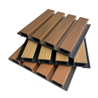 Panneaux de bardage en PVC co-extrudé décoratifs, panneaux muraux et de plafond, fournis par l'usine ASA en Chine