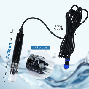 Capteur de pH pour contrôleur de pH numérique PHC-402 avec dosage simultané de pH à la hausse/basse pour aquarium et hydroponie - Product Image 3