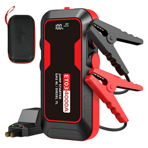 Arrancador de Coches SHENGYI ET03 3000A, Banco de Energía LCD de 16000mAh con Linterna LED para Emergencias en Carretera en Invierno - Product Image 1