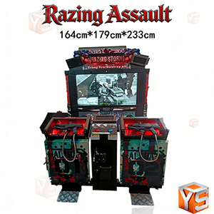 Macchina da Gioco Arcade per Bambini ZDYS a Moneta, con Funzione di Generazione di Revenuti, per Giochi di Tiro - Product Image 3