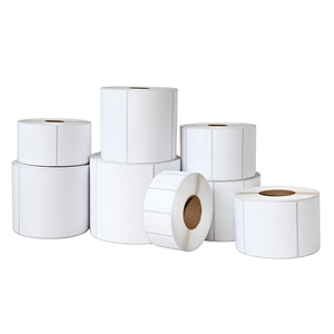 Custom Color Thermal Label 4x2 4x3 4x4 4x6 4x8 Inch Direct Thermal Label Roll Waybill Shipping Sticker Thermal Label Sticker